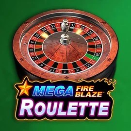 Mega Fire Blaze Roulette slot visual from Playtech available on rouletino.it